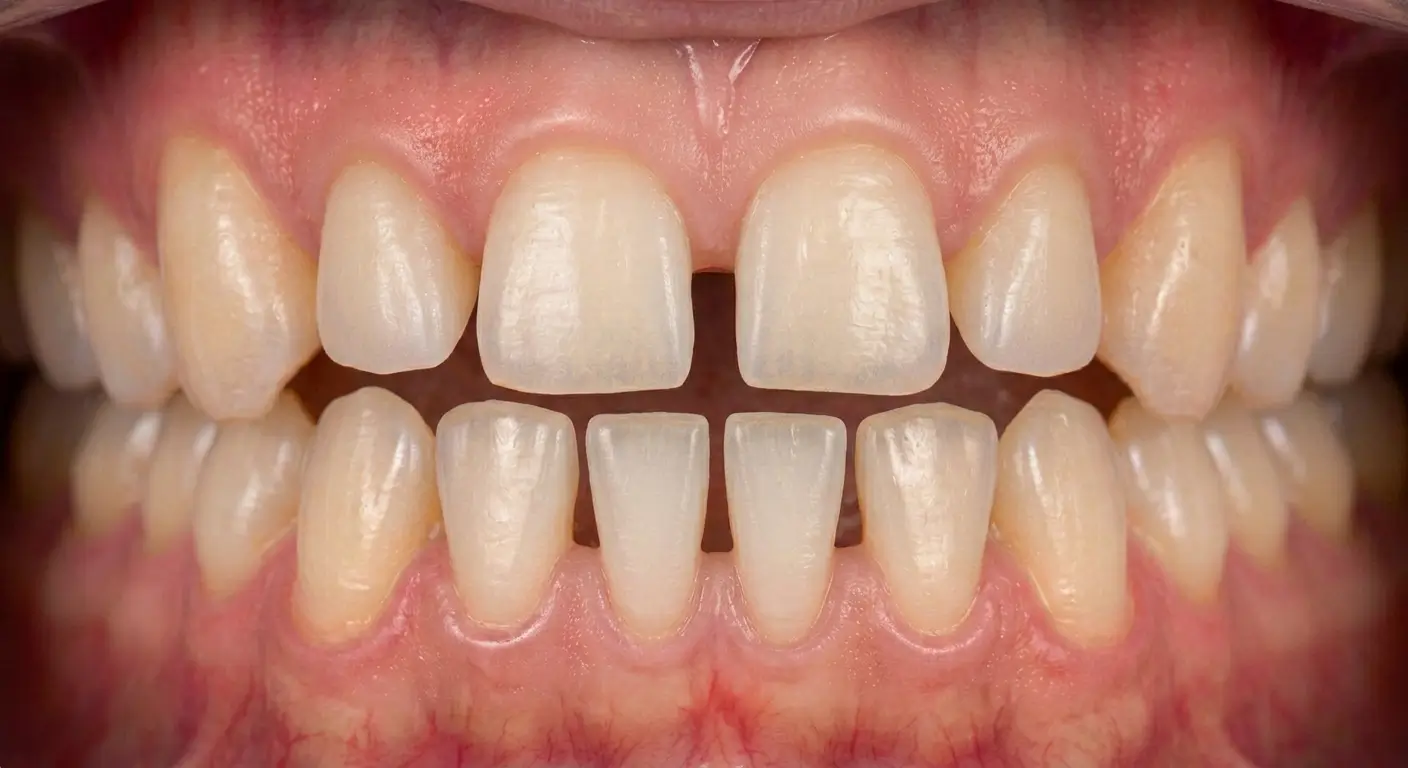 Gapped Teeth (Spacing) orthodontic treatment in Islamabad